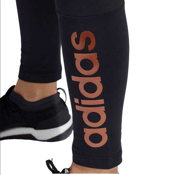 adidas linear leggings black